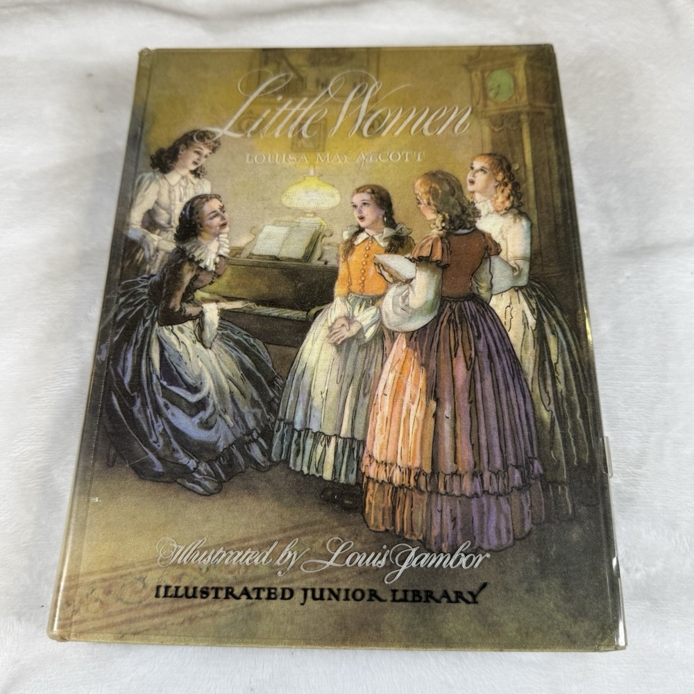 Little Women Louisa May Alcott 1947 Louis Jambor Illustrated Junior Library Book